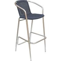 Capricorn Monaco Blue High Stool