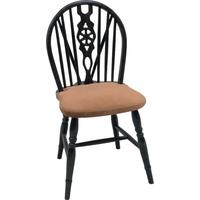 Capricorn Wheelback Dark Oak Chair