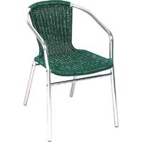 Capricorn Monaco Green Aluminum Chair