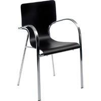 capricorn venezia wenge stacking armchair