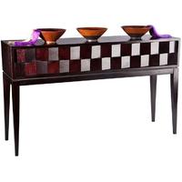 Caps Chocolate Oak Console Table