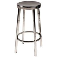 Carisma Polished Steel Bar Stool