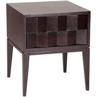 Caps Chocolate Oak Side Table