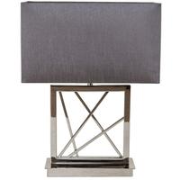 Carinne Square Nickel Table Lamp