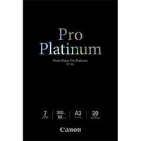 canon pt101 pro platinum a3 paper 20 sheets