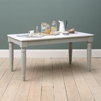 capella painted marble top dining table 160cm