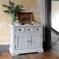 Capella Painted Marble Top Small Sideboard