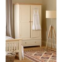 Camden Painted Double Wardrobe with Drawer