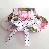 Cat Dog Bandanas Hats Dog Clothes Holiday Casual/Daily Wedding Flower Blushing Pink