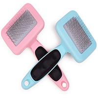 cat dog grooming cleaning comb brush waterproof rainbow