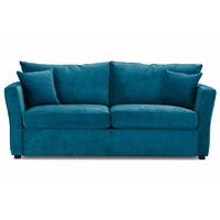 Cambridge Velvet 3 Seater Sofa Teal