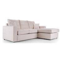 Camden Large Chaise Sofa Taupe