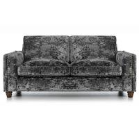 Caitlin 2 Seater Velvet Sofa Plumb