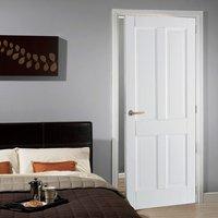 Canterbury 4 Panel DSN Shaker Style Door is White Primed