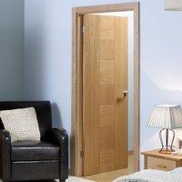 Catalonia Oak Fire Door is Pre-Finished and 1/2 Hour Fire Rated