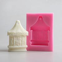 carrousel handmade soap mold diy silicone soap candle mold handmade so ...