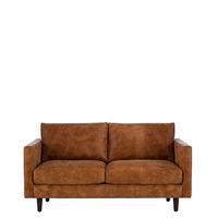 Caruso Outback Leather Loveseat, Tan