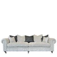 Cameron Grand Split Sofa, Tarus Ivory
