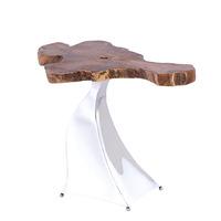 Caspian Promesse Solid Wood Side Table