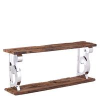 caspian delices reclaimed wood console table