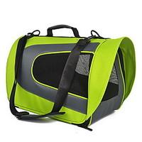 Cat Dog Carrier Travel Backpack Sling Bag Pet Carrier Portable Breathable Solid Green Blue Blushing Pink