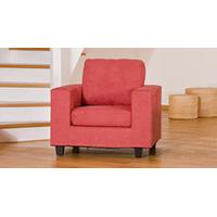 caversham armchair blush red