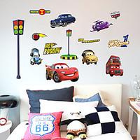 Cartoon Cars 2 Lightning Mcqueen Wall Stickers DIY Children\'s Room Wall Stickers