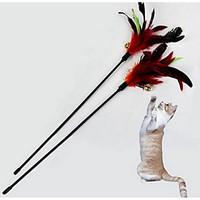 cat toy pet toys interactive teaserdurable fabric cotton coffee gray f ...