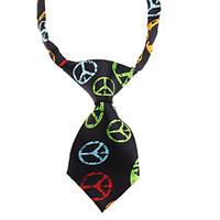 cat dog tiebow tie black dog clothes springfall wedding