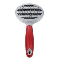 Cat Dog Grooming Health Care Grooming Kits Comb Waterproof Portable Red