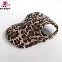 cat dog bandanas hats brown dog clothes summer springfall leopard holi ...