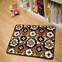 Casual Style Coral Velvet Material Thickened Non-Slip Mat W16\