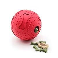 Cat Toy Dog Toy Pet Toys Ball Food Dispenser Bone Rubber