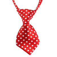 cat dog tiebow tie multicolor dog clothes summer springfall polka dots ...