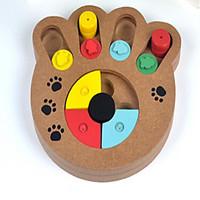 Cat Toy Dog Toy Pet Toys Interactive Durable Wood