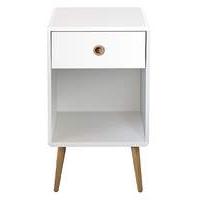 calico one drawer side table