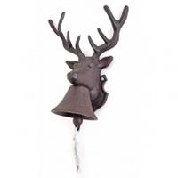 Cast In Style Cast Iron Stags Head Bell