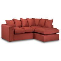 Carter Corner Sofa Red Right Hand