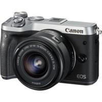 canon eos m6 kit 15 45mm silver