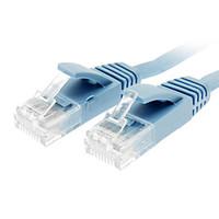 Cat 6 Male to Male Network Cable Flat Type Blue(10M)