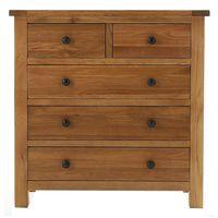 Canterbury 2 Over 3 Drawer Chest