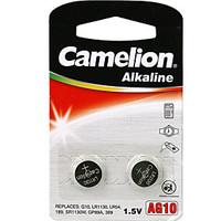 Camelion AG10 Coin Button Cell Alkaline Battery 1.5V 2 Pack