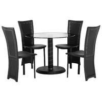 Cameo 4 Seater Round Dining Set