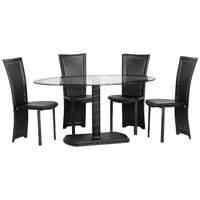 Cameo 4 Seater Oval Dining Set