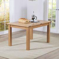 Cambridge 120cm Oak Extending Dining Table