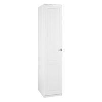 Calando Tall 1 Door Wardrobe White