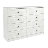 calando 8 drawer wide chest cream