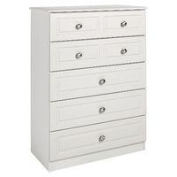 calando 5 drawer split chest cashmere