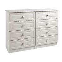 calando 8 drawer wide chest cashmere