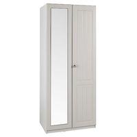 Calando 2 Door Mirrored Wardrobe Cashmere